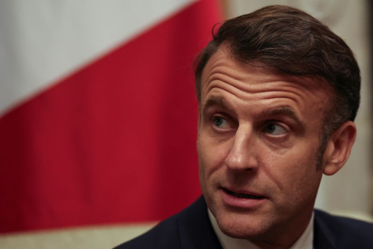 Le président français Emmanuel Macron