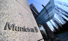 Le logo du groupe Munich Re