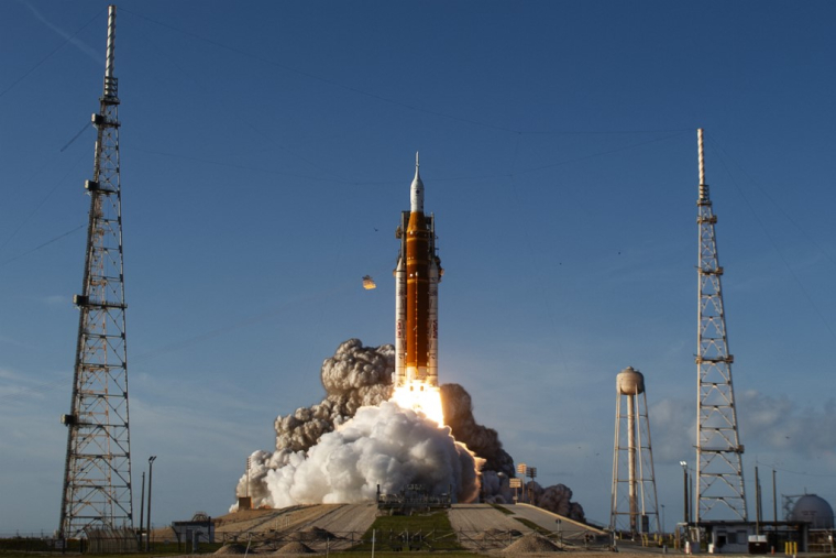 La mission Artemis a décollé de Cap Canaveral mercredi 1er avril (illustration) ( AFP / JIM WATSON )