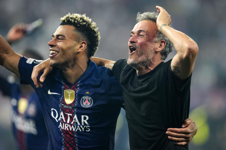 La promesse folle de Désiré Doué après le sacre du PSG