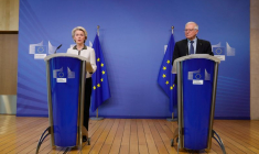 VON DER LEYEN ET BORRELL À KYIV CETTE SEMAINE POUR RENCONTRE ZELENSKY, ANNONCE UN PORTE-PAROLE DE L'UE