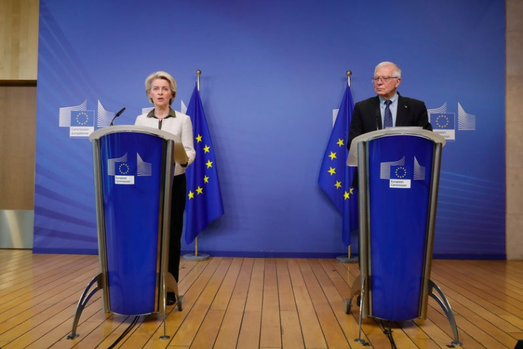 VON DER LEYEN ET BORRELL À KYIV CETTE SEMAINE POUR RENCONTRE ZELENSKY, ANNONCE UN PORTE-PAROLE DE L'UE