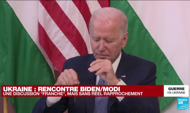 Guerre en Ukraine : que retenir de la rencontre virtuelle entre Joe Biden et Narendra Modi ?
