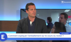 Comment expliquer l'emballement sur le cours du nickel ?