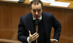 Le Premier ministre Sébastien Lecornu à l'Assemblée nationale le 23 décembre 2025 ( AFP / Thomas SAMSON )