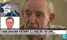 Léon Gautier s'éteint à l'âge de 100 ans : le dernier survivant français du débarquement de 1944 est mort