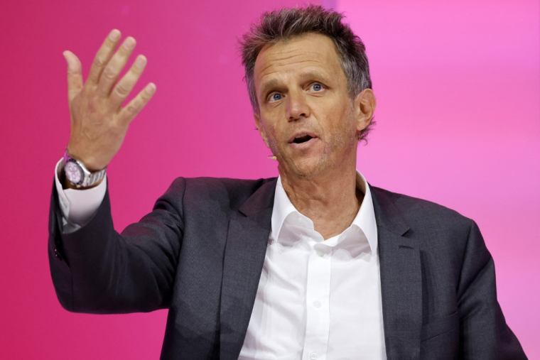 Arthur Sadoun, PDG de Publicis, en mai 2023 ( AFP / LUDOVIC MARIN )