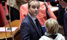 Le Premier ministre Sébastien Lecornu, lors de la session de questions au gouvernement(QAG) à l'Assemblée nationale, le 10 juin 2026 ( AFP / STEPHANE DE SAKUTIN )