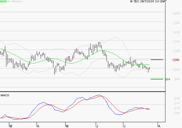 WORLDLINE SA : Sous les résistances, une consolidation est probable