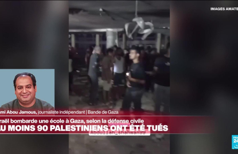 Gaza : "la nouvelle politique d'Israël, c'est de viser des écoles"