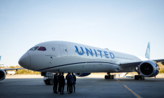 Un Boeing 787 Dreamliner le 13 décembre 2023 à Charleston. ( AFP / Logan Cyrus )