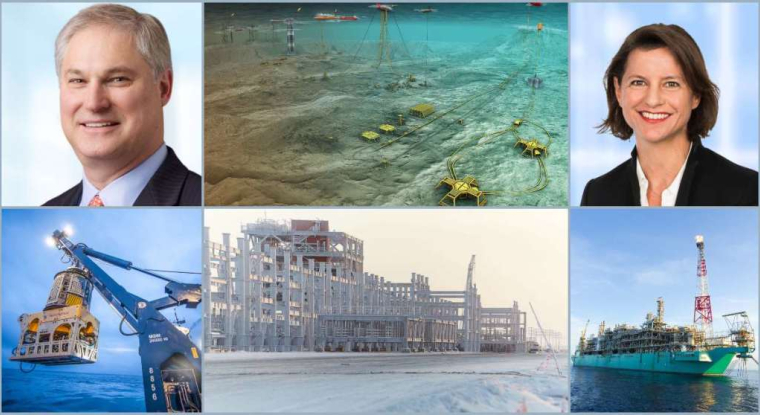 Doug Pferdehirt, actuel PDG du groupe, prendrait la tête de Remainco et Catherine MacGregor dirigerait Spinco. (© TechnipFMC / G. Serguey / Capa Pictures / Total)