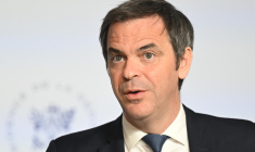 Olivier Véran, le 19 avril 2023, à Paris ( AFP / BERTRAND GUAY )