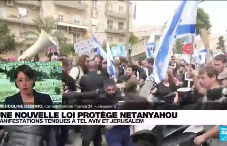 Israël : une nouvelle loi protège Benjamin Netanyahou