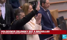 Volodymyr Zelensky à Bruxelles : discours devant le Parlement Européen