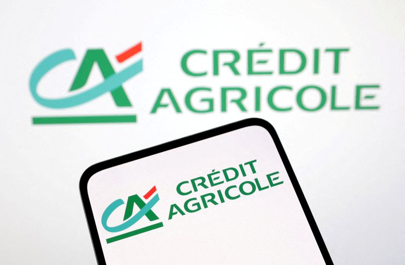 Illustration d'un logo de Credit Agricole