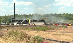 Moselle: incendie dans un dépôt industriel