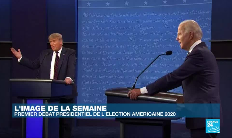 Donald Trump positif au Covid-19, un débat présidentiel houleux, les faibles impôts du président