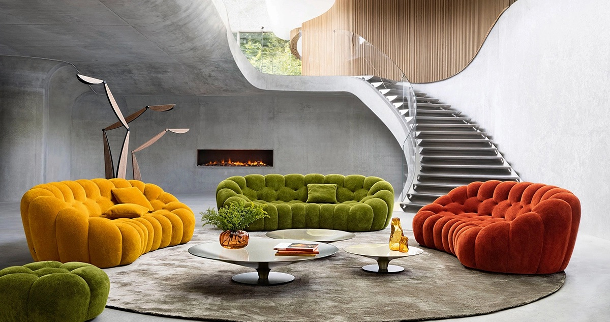 Du mobilier La Roche Bobois. (crédit : La Roche Bobois)