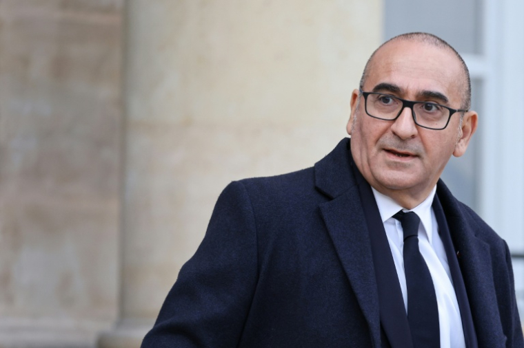 Le ministre de l'Intérieur Laurent Nuénez à la sortie du Conseil des ministres à l'Elysée, le 22 octobre 2025 à Paris ( AFP / Ludovic MARIN )