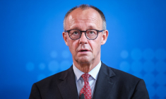 Friedrich Merz à Hanovre, en Allemagne, le 22 juillet 2025. ( AFP / RONNY HARTMANN )