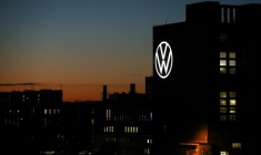 Le siège de Volkswagen à Wolfsbourg, en Allemagne, le 21 novembre 2025 ( AFP / Ronny HARTMANN )