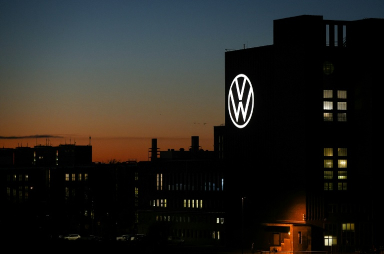 Le siège de Volkswagen à Wolfsbourg, en Allemagne, le 21 novembre 2025 ( AFP / Ronny HARTMANN )