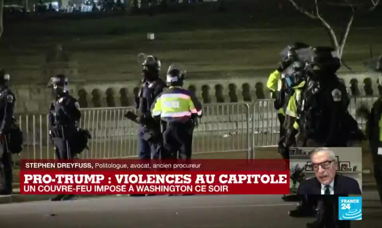Stephen Dreyfuss : "La responsabilité de ce qu'il s'est passé au Capitole incombe à Trump"