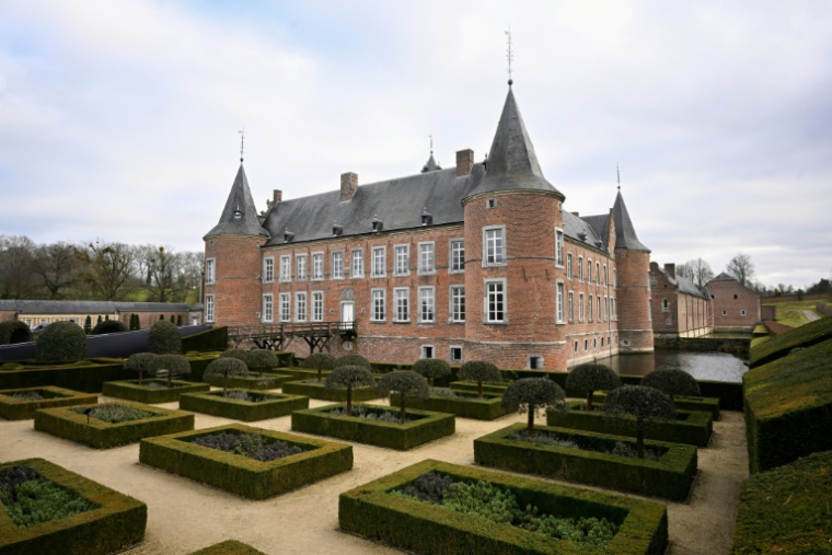 Les dirigeants des Vingt-Sept se réunissent jeudi au château d'Alden Biesen, dans la province flamande du Limbourg, ici photographié le 11 février 2026 ( AFP / JOHN THYS )