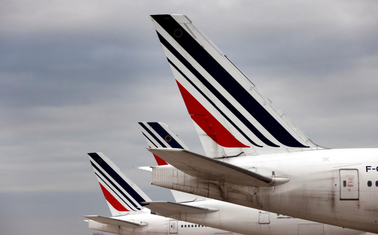 Air France a précisé que "700 pilotes auront été recrutés entre avril 2021 et décembre 2022" (illustration) ( AFP / THOMAS COEX )