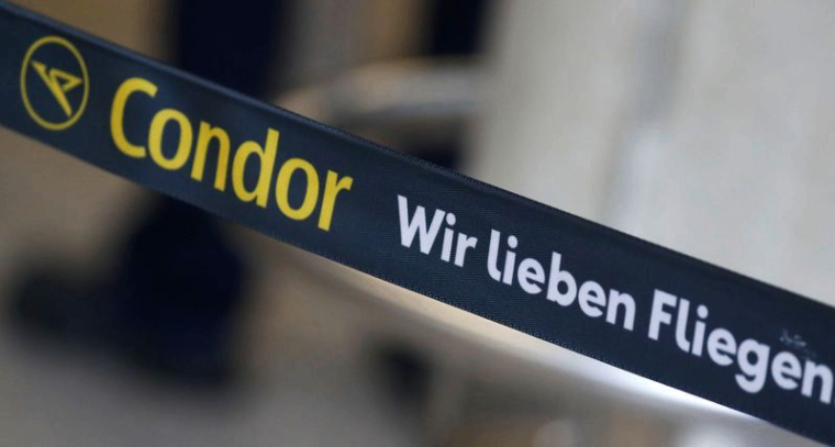 ALLEMAGNE: PRÊTS DE 550 MILLIONS D'EUROS POUR LA COMPAGNIE AÉRIENNE CONDOR