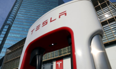 Photo du logo de Tesla