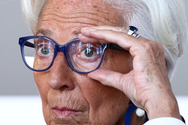 La présidente de la BCE Christine Lagarde