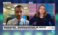 Argentine : le président Fernandez à Paris pour renégocier la dette