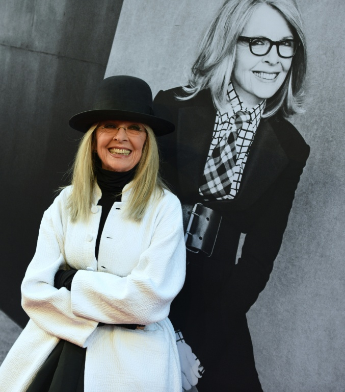 Diane Keaton à Hollywood, aux Etats-Unis, le 8 juin 2017 ( AFP / Robyn BECK )