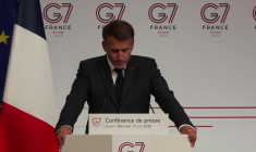 G7: "remobilisation" "extrêmement importante" pour faire pression sur Moscou (Macron)