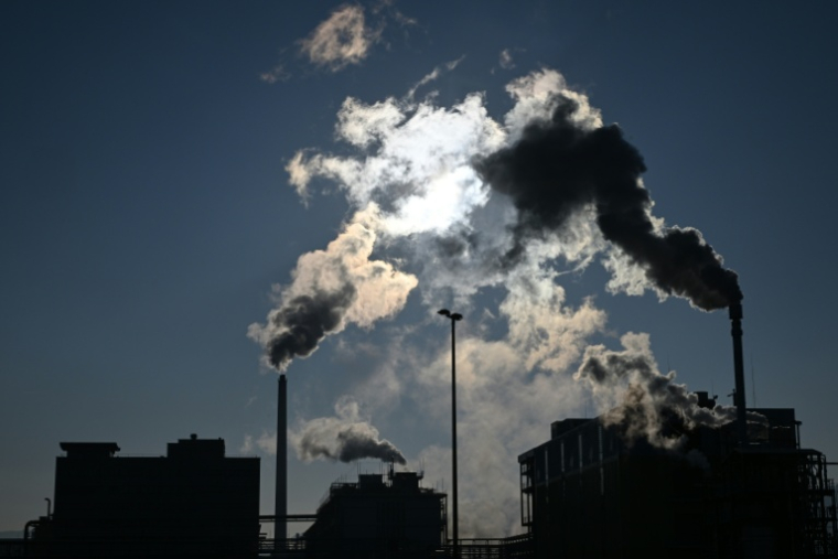 Une usine Pratteln, en Allemagne, le 8 février 2023 ( AFP / SEBASTIEN BOZON )