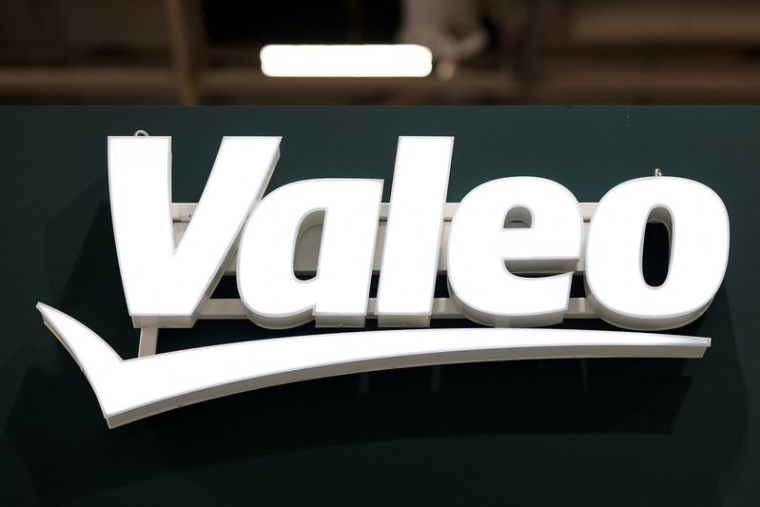 Le logo de Valeo à Paris