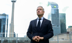 Le ministre des Finances canadien François-Philippe Champagne, à Toronto, au Canada, le 14 septembre 2026 ( AFP / VALERIE MACON )