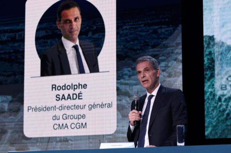 Le milliardaire Rodolphe Saadé entrera le 1er décembre au conseil d'administration de Carrefour ( POOL / Stephane Mahe )