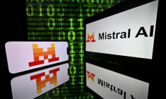 L'entreprise française Mistral a déployé un outil d'intelligence artificielle (IA) conversationnelle pour assister les chercheurs du Centre français de la recherche scientifique (CNRS) ( AFP / Lionel BONAVENTURE )
