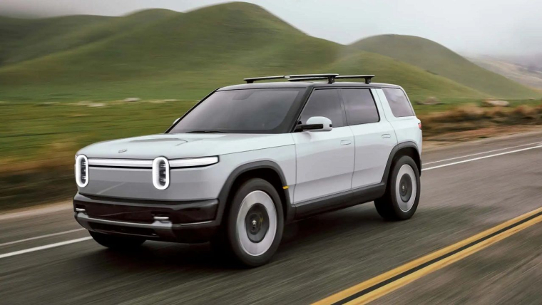 Le Rivian R2. (crédit photo : Rivian /  )