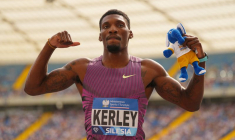 Le sprinteur américain Fred Kerley