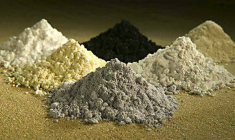 Cinq des quinze éléments de la famille des lanthanides, ou métaux rares. (© cc encuentroedublogs)