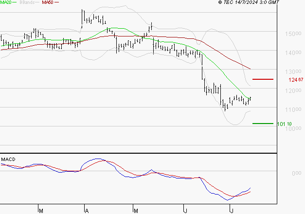TRIGANO : Attendre un test du support