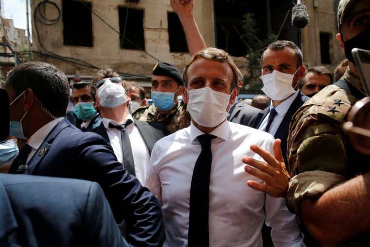 LIBAN: MACRON PROMET DE L'AIDE ET PLAIDE POUR DES RÉFORMES URGENTES