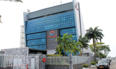 Le siège des opérations de Total au Gabon à Libreville, au Gabon