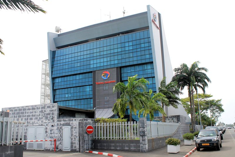 Le siège des opérations de Total au Gabon à Libreville, au Gabon