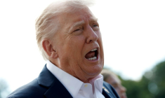 Donald Trump à la Maison Blanche le 26 septembre 2025 ( GETTY IMAGES NORTH AMERICA / Kevin Dietsch )