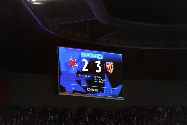 Le Slavia Prague est le cancre de la C1